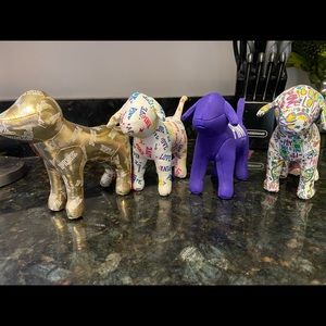 PINK by Victoria’s Secret collectible dogs.